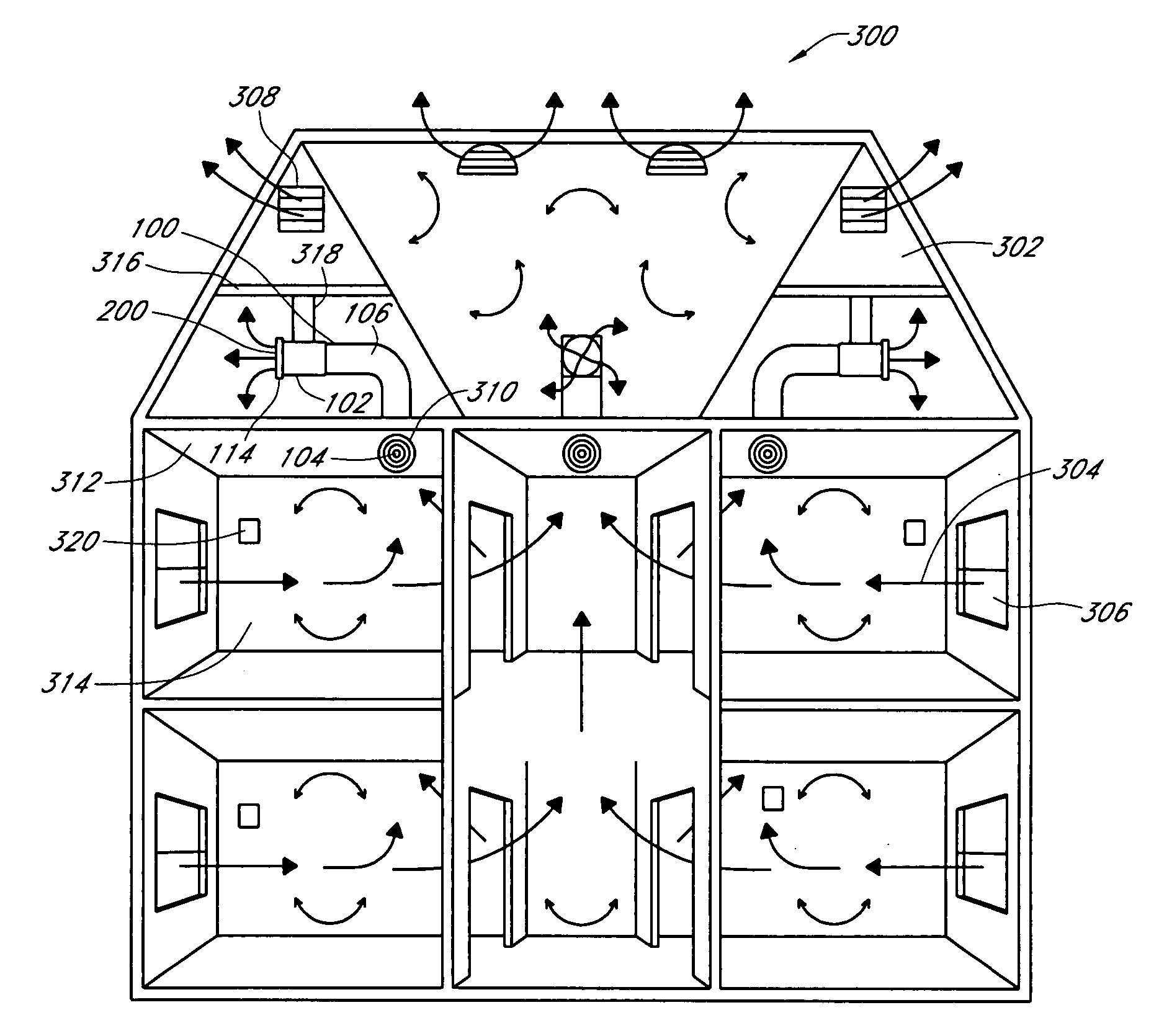 Whole house fan system and methods of installation