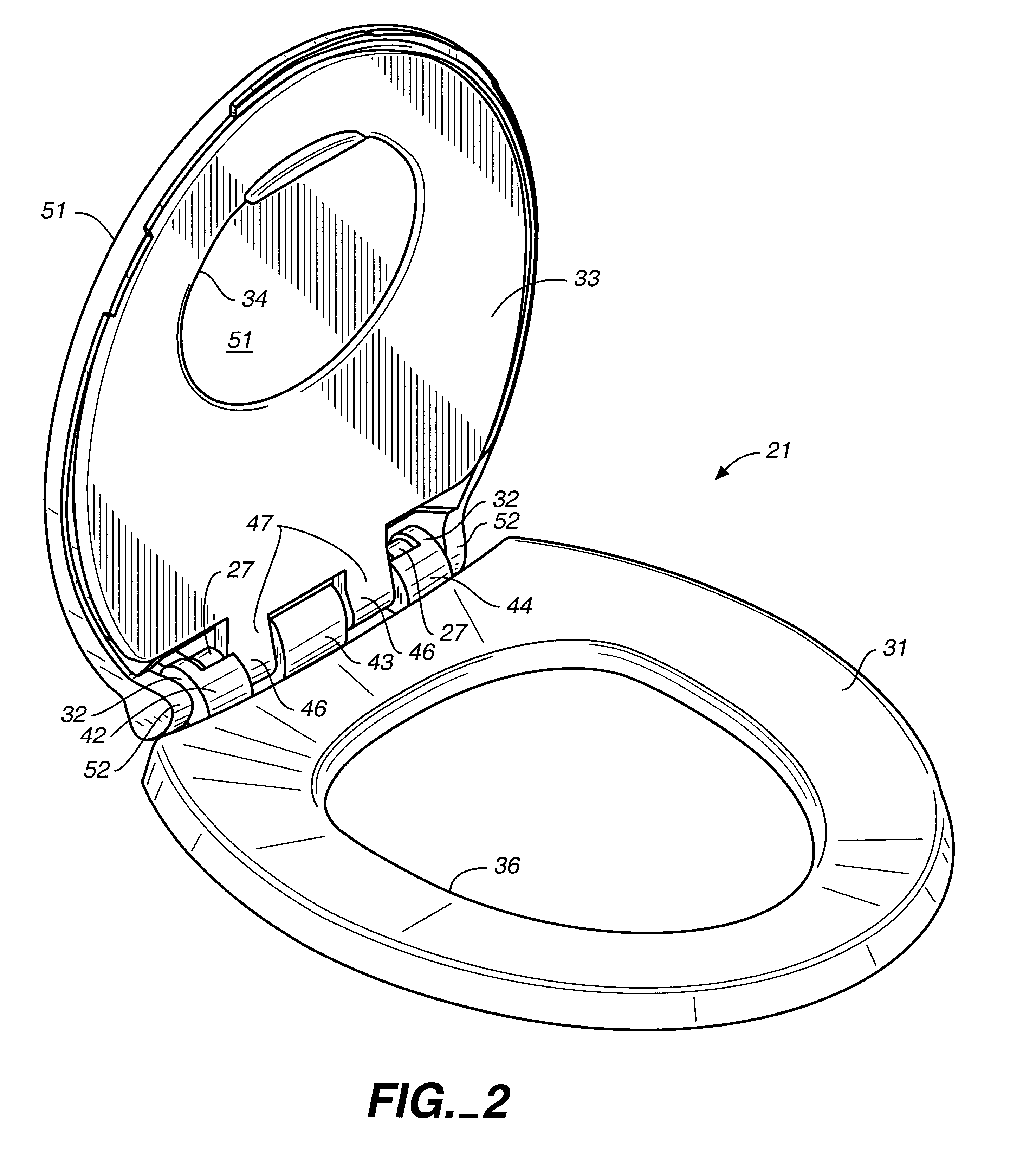 Combined adult and children's toilet seat assembly