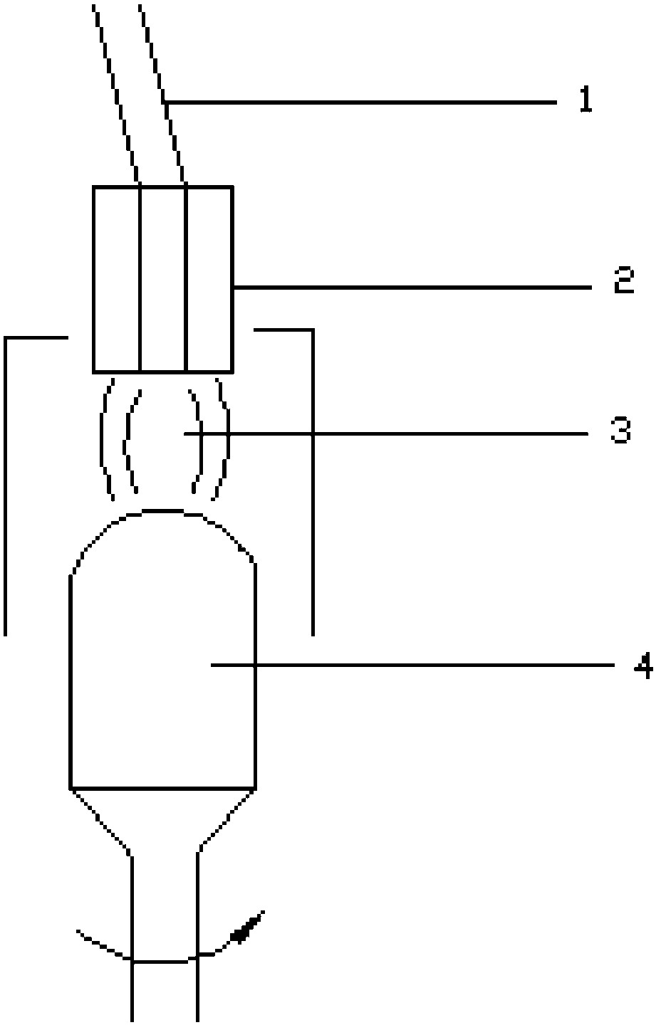 Preparation method of low-hydroxyl solid quartz steelyard weight