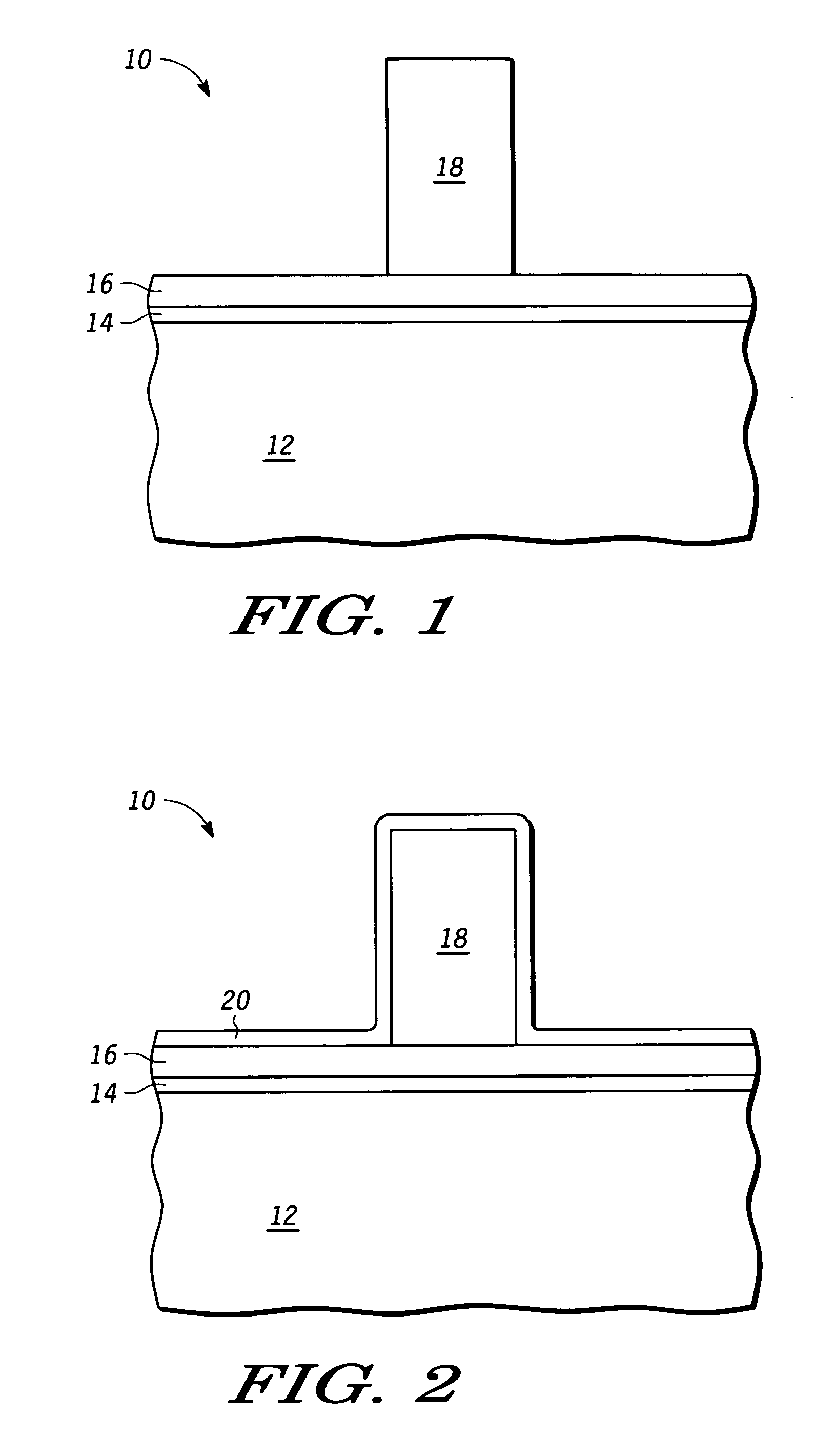 Method of making a metal gate semiconductor device