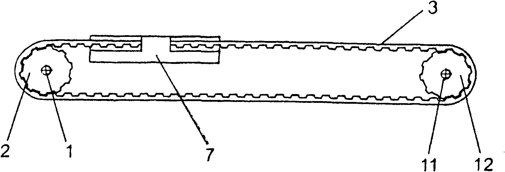 Apparatus for converting rotary motion into linear motion