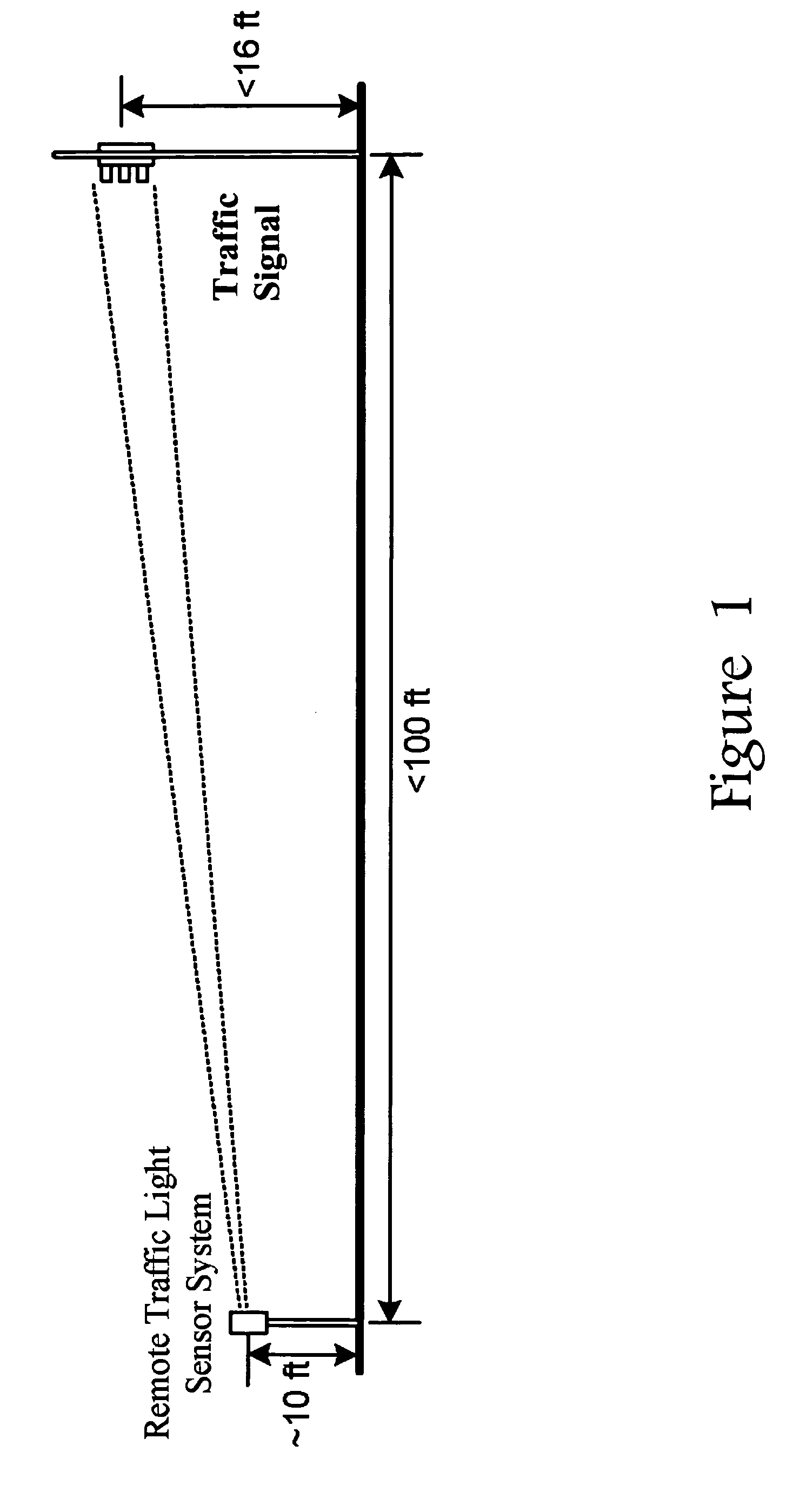 Traffic light status remote sensor system