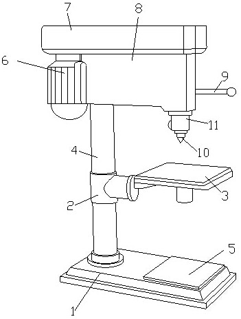 A fast drilling machine for ceramic tiles for civil engineering construction