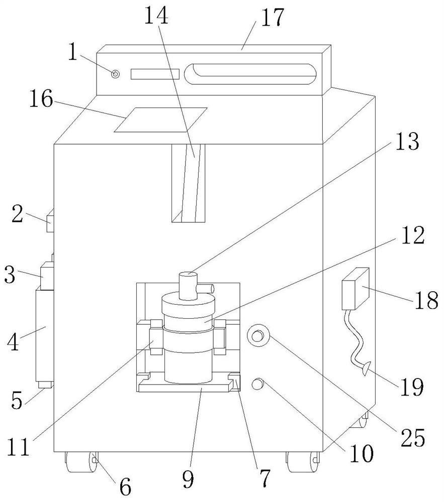 Auxiliary oxygen inhalation equipment for clinical medicine