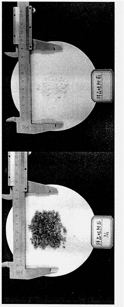 Preparation method of hybrid adsorbent for removing heavy metal nickel ions in water