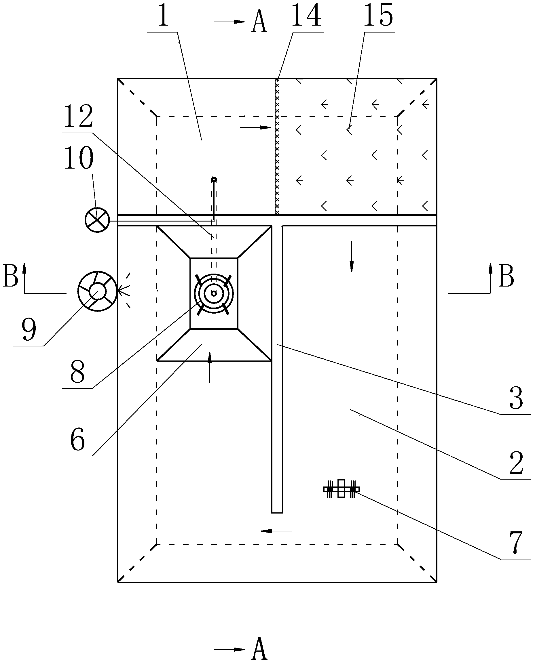 Pond differential niche ecological water treatment facility