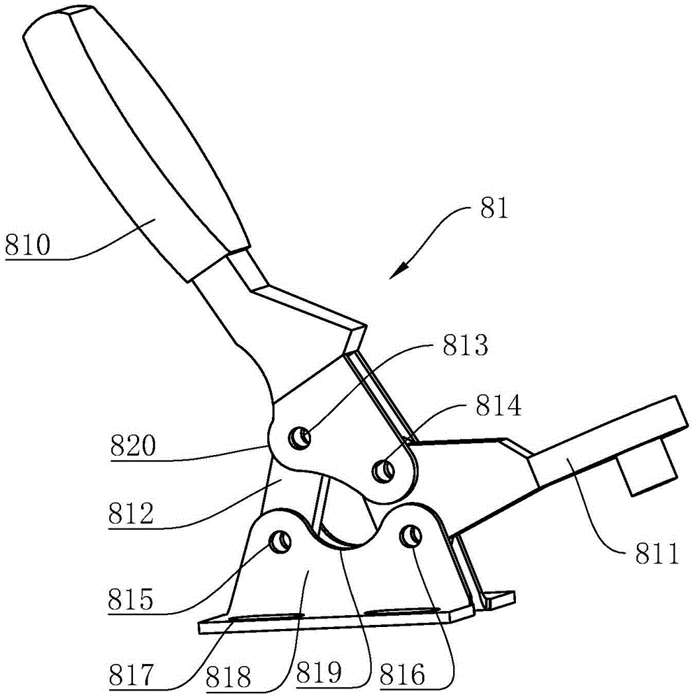 Device and method for pasting part on inner wall of product