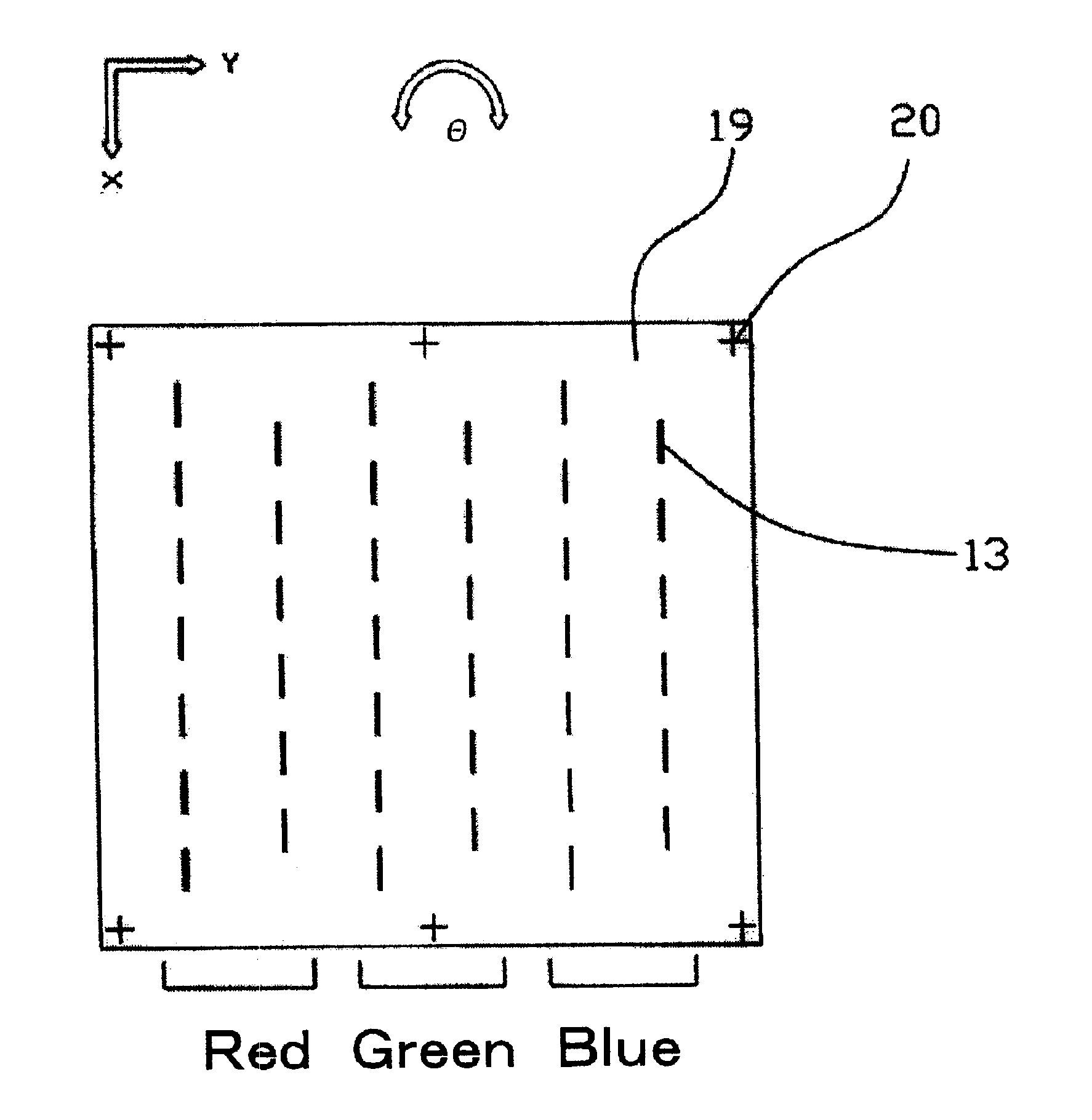 Pattern-Formed Substrate, Color Filter And Liquid Crystal Display Employing The Color Filter