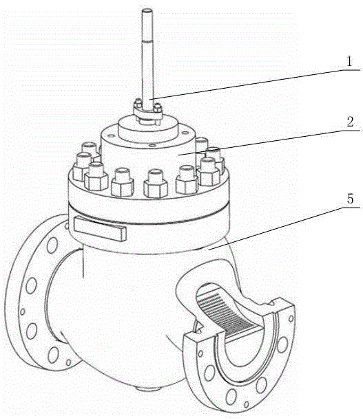low noise control valve