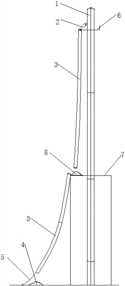 Slide-way-type unloading and filling construction method