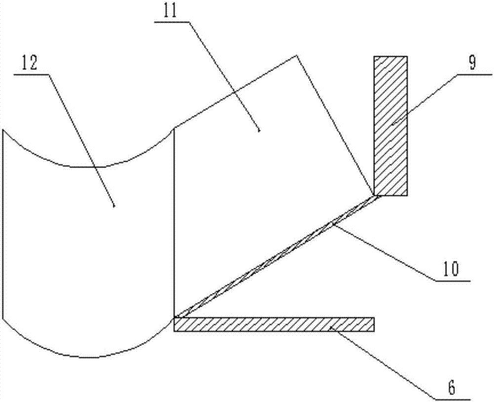 Slide-way-type unloading and filling construction method