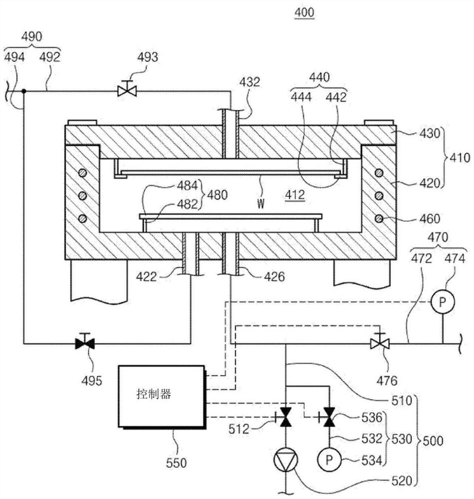 Substrate drying chamber