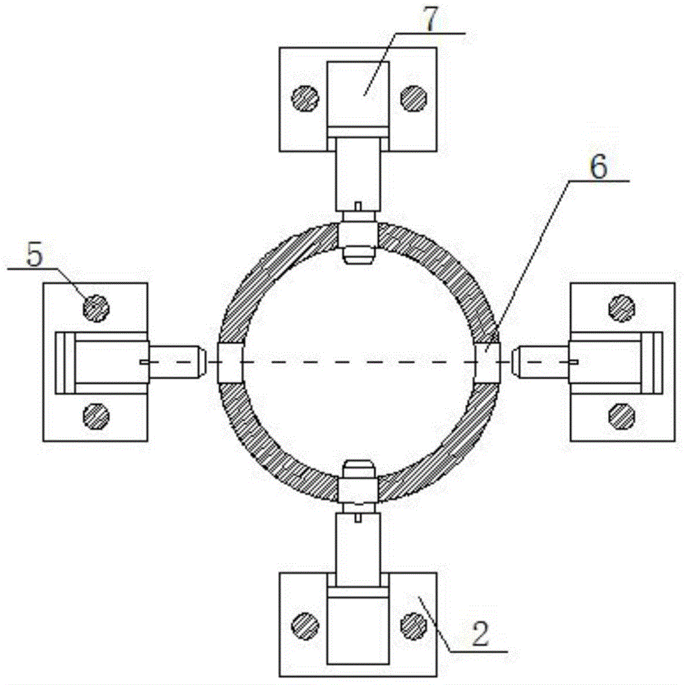 An offshore platform pile pin insertion control system and control method thereof