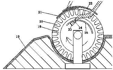 Variable-rate fertilization device with unmanned aerial vehicle