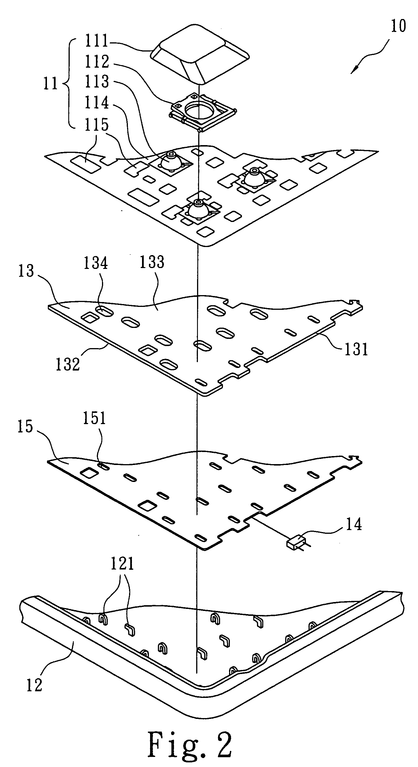 Illuminated keyboard