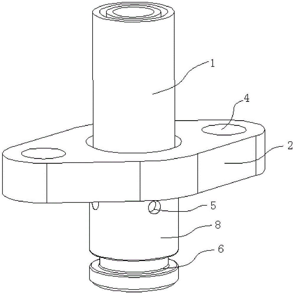 Double-layer pipe joint for engine gas supply system
