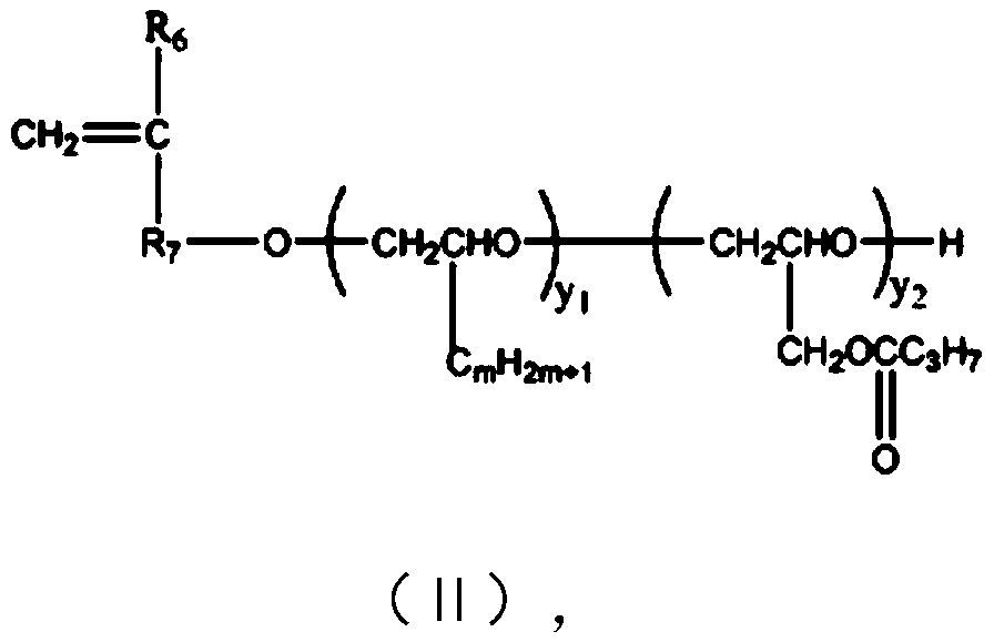 Early strength and viscosity reduction type polycarboxylate superplasticizer containing double viscosity-reduction functional groups and preparation method of polycarboxylate superplasticizer