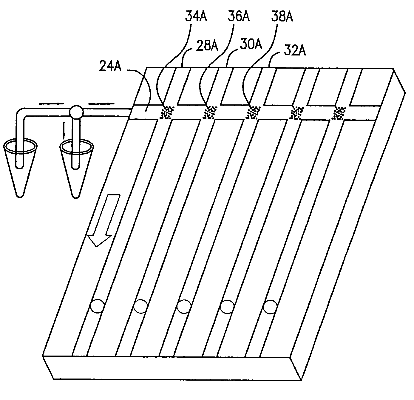 Multi-dimensional electrophoresis apparatus