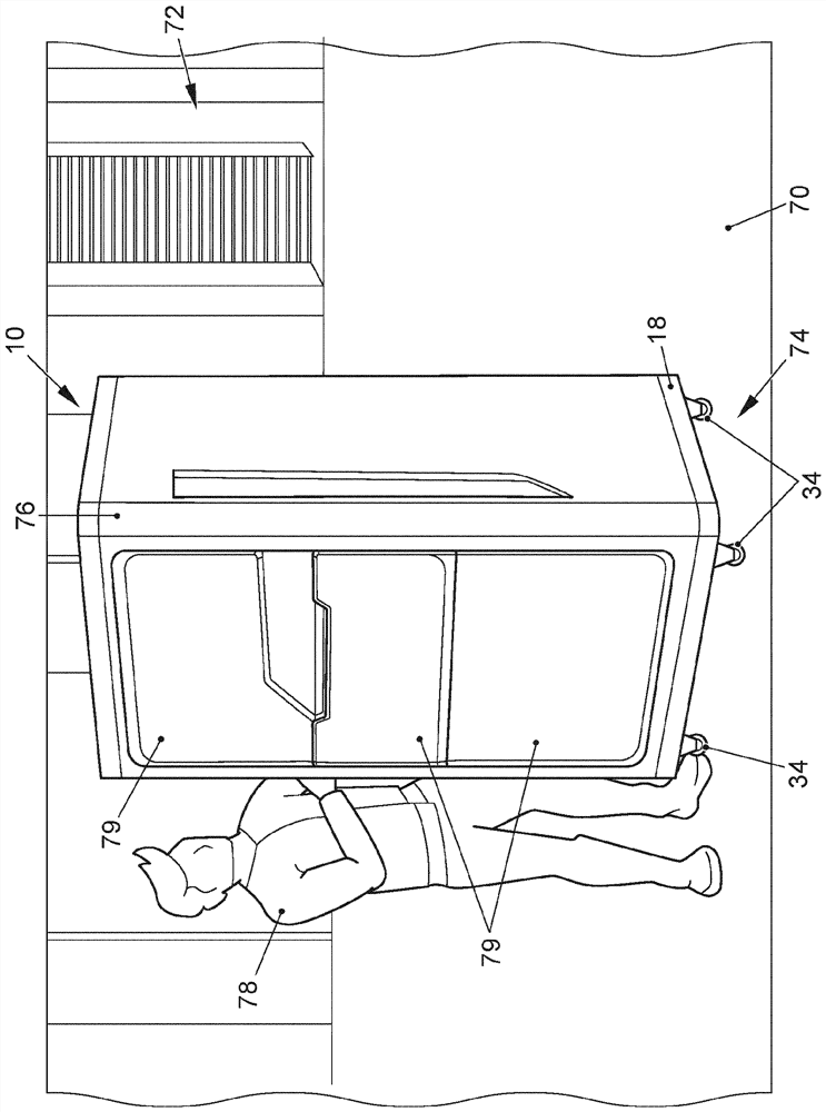 Logistics system for shipping items by means of a vehicle, method for operating a logistics system, and vehicle