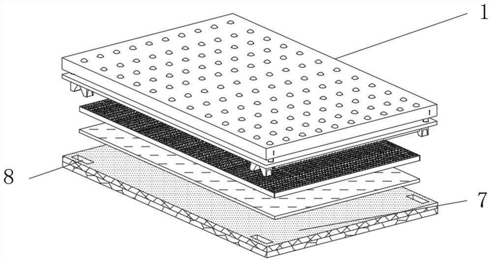 A high-strength VCM film-coated plate base with impact resistance and its preparation process