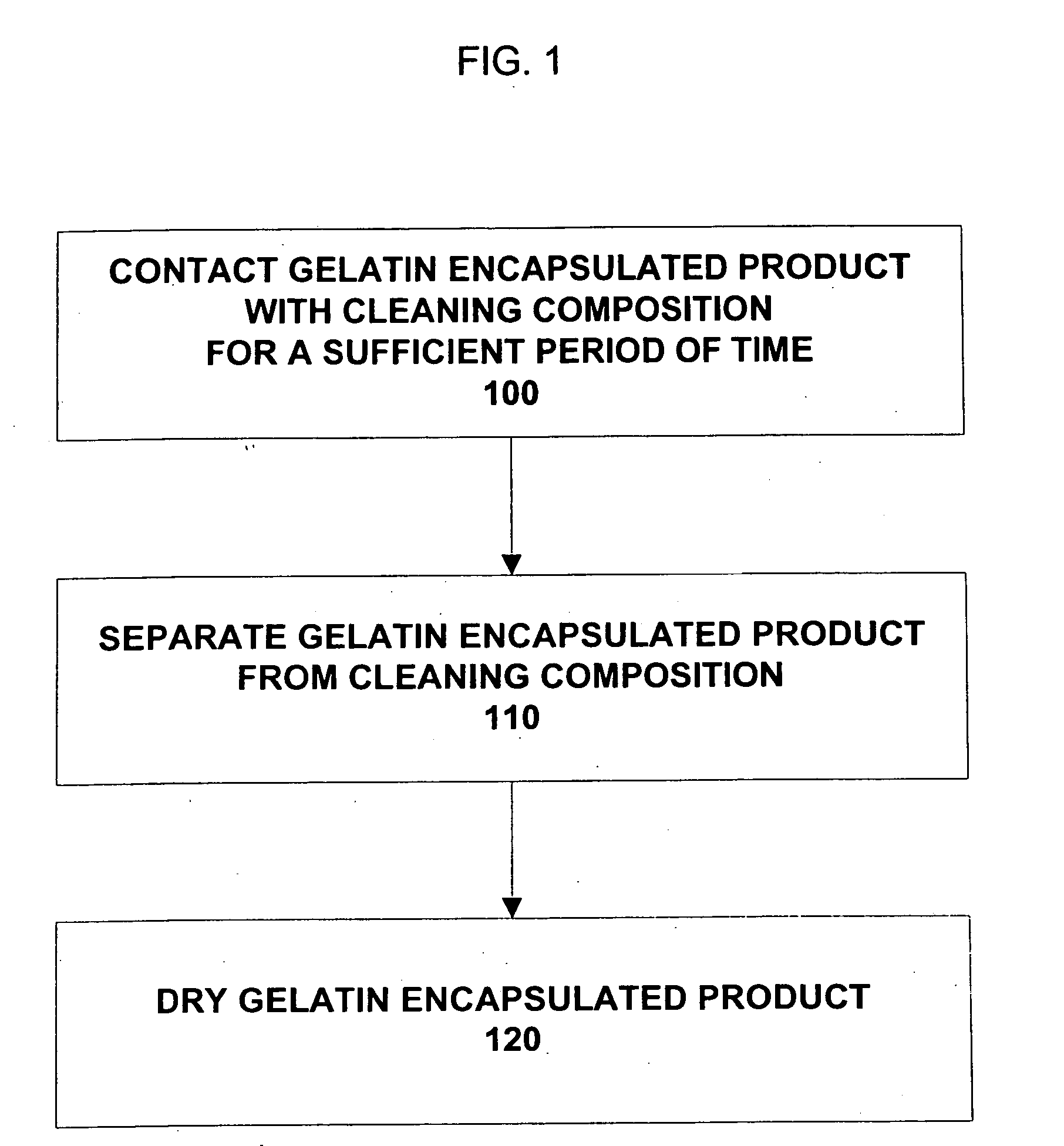 Composition and method for cleaning gelatin encapsulated products comprising comprising a non-volatile silicone/volatile silicone mixture