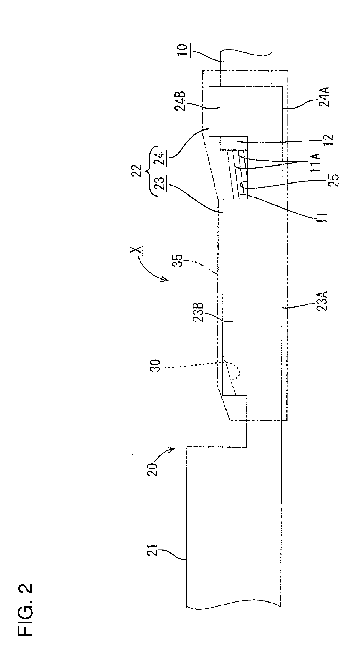 Terminal-equipped wire and method for crimping terminal onto wire