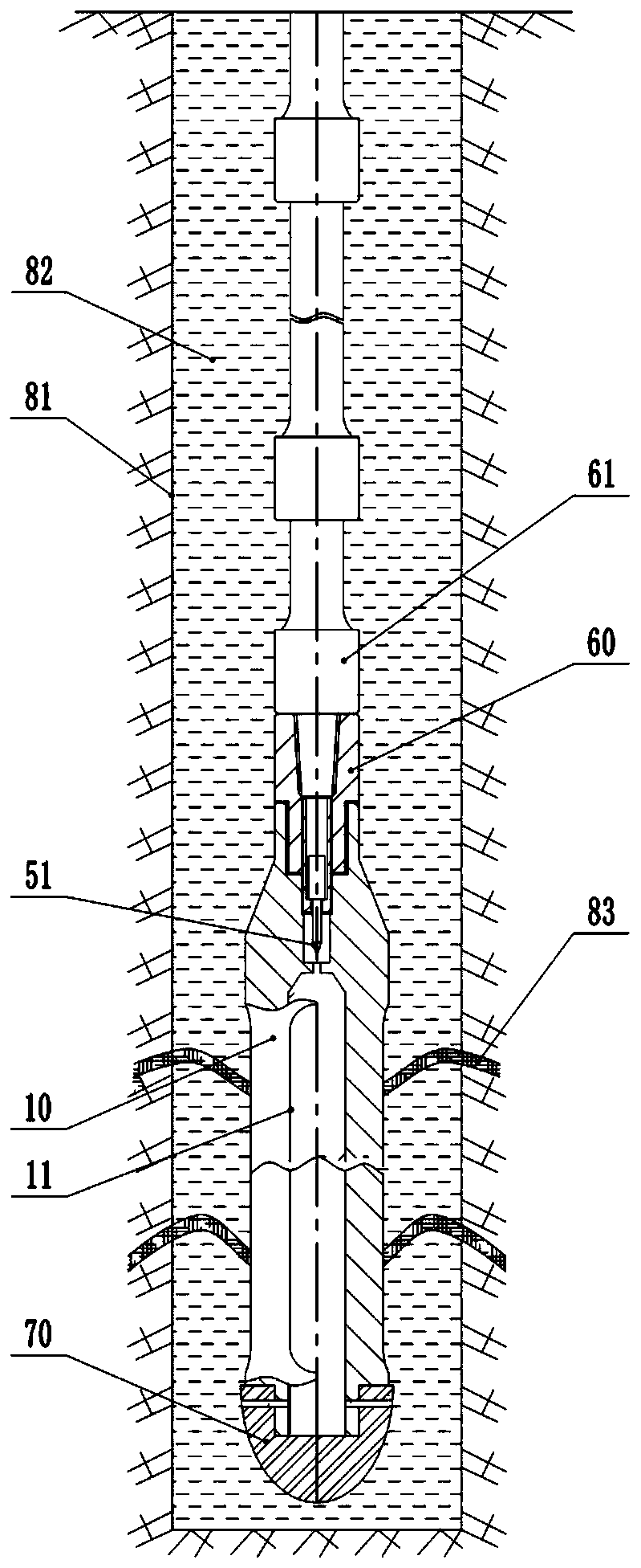 Underground leakage stopping device