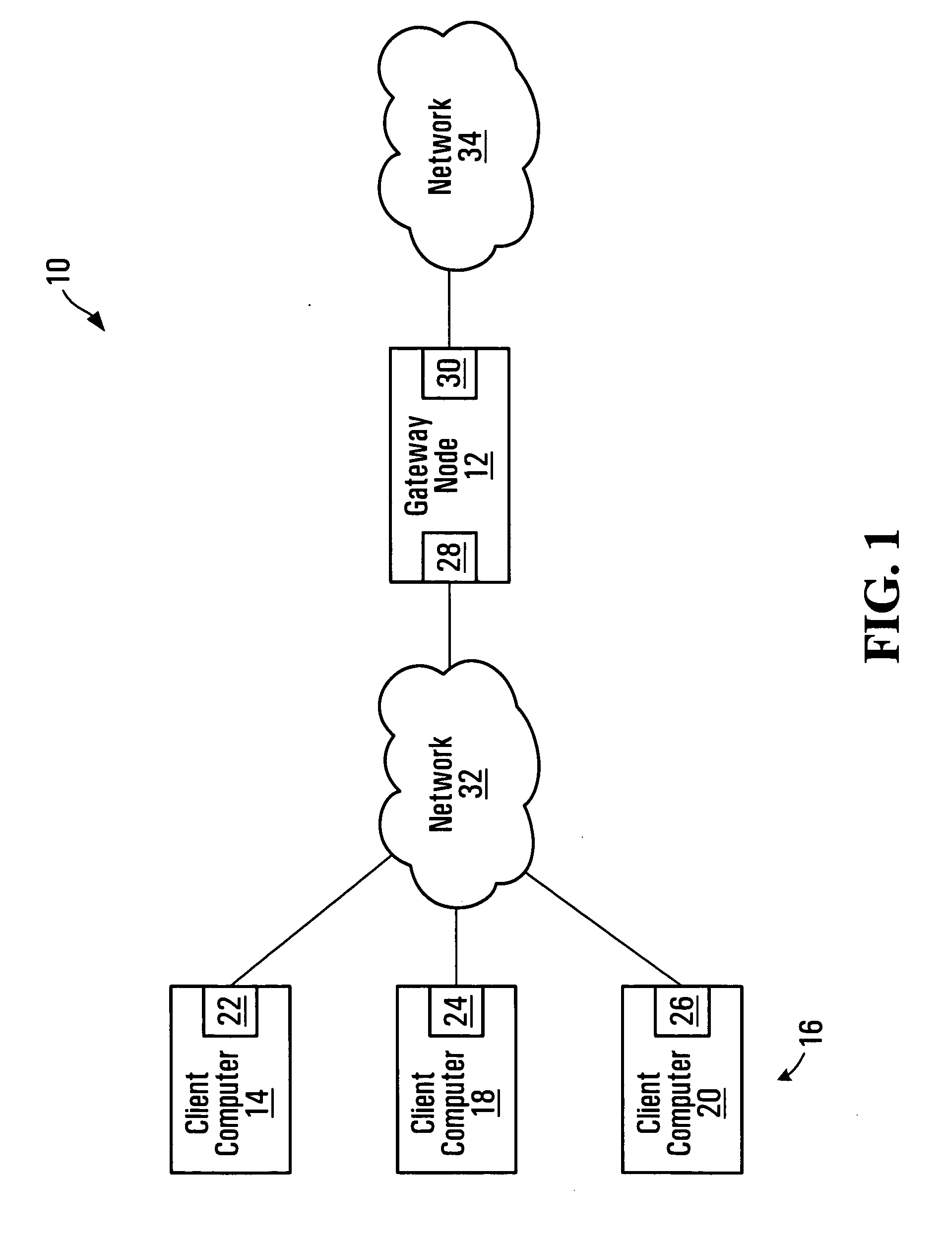 Method, apparatus, signals and medium for enforcing compliance with a policy on a client computer