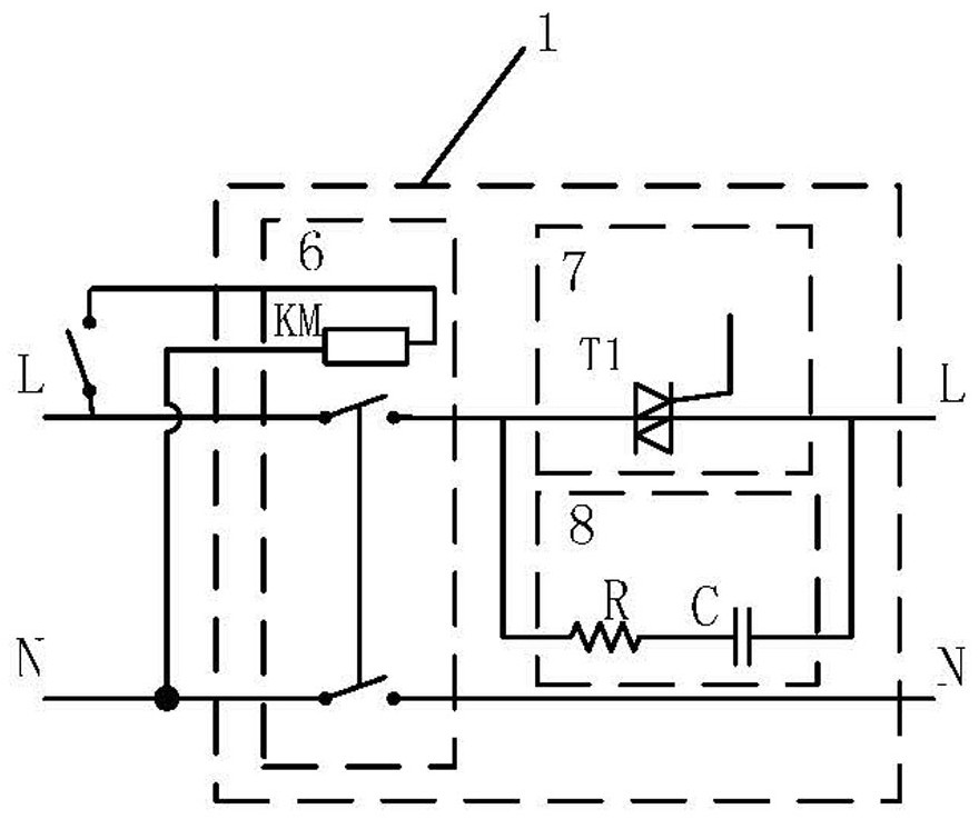 A medium and high voltage inverter DC capacitor pre-charging device