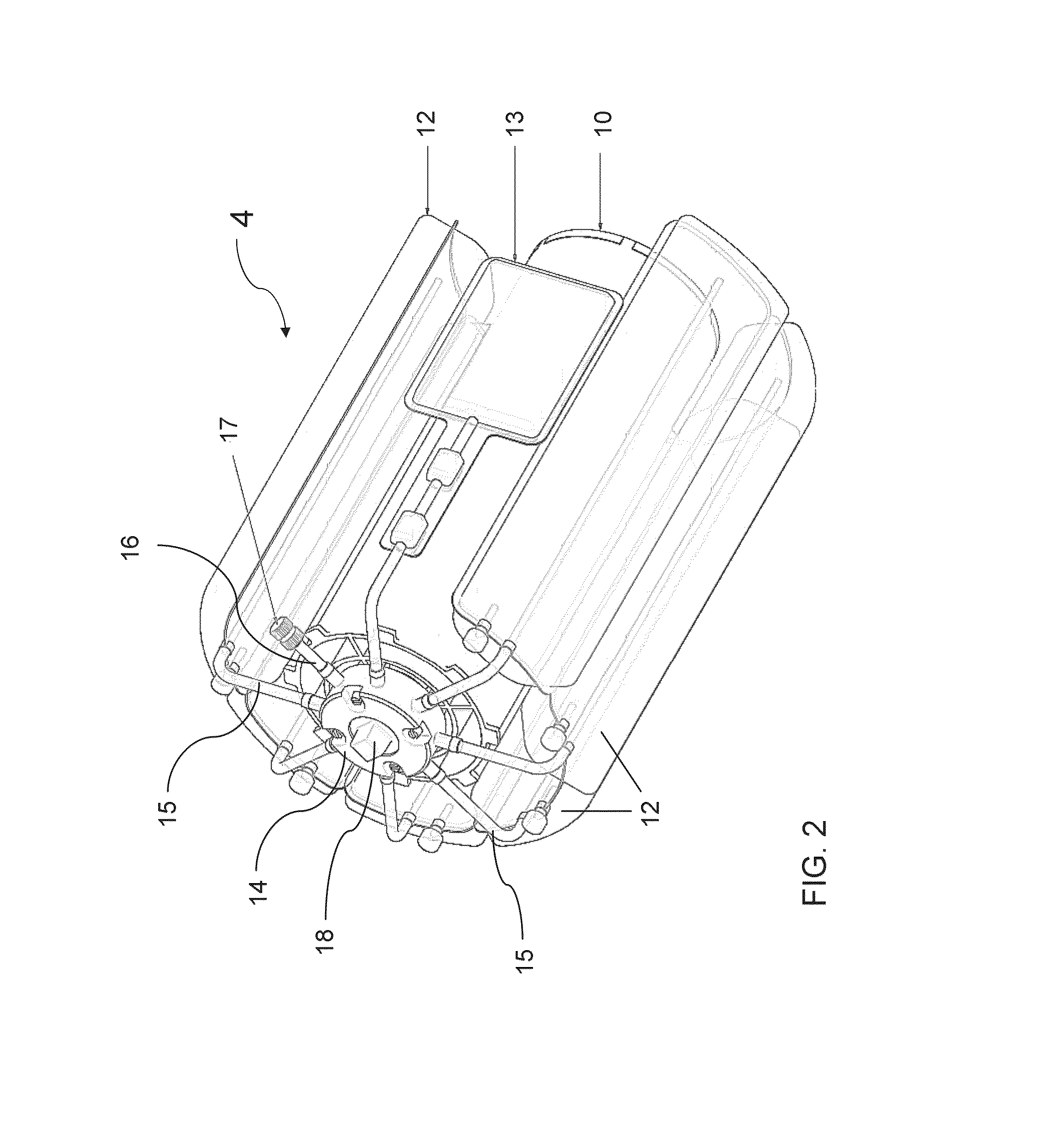 System for extraction of cells from a sample of tissue