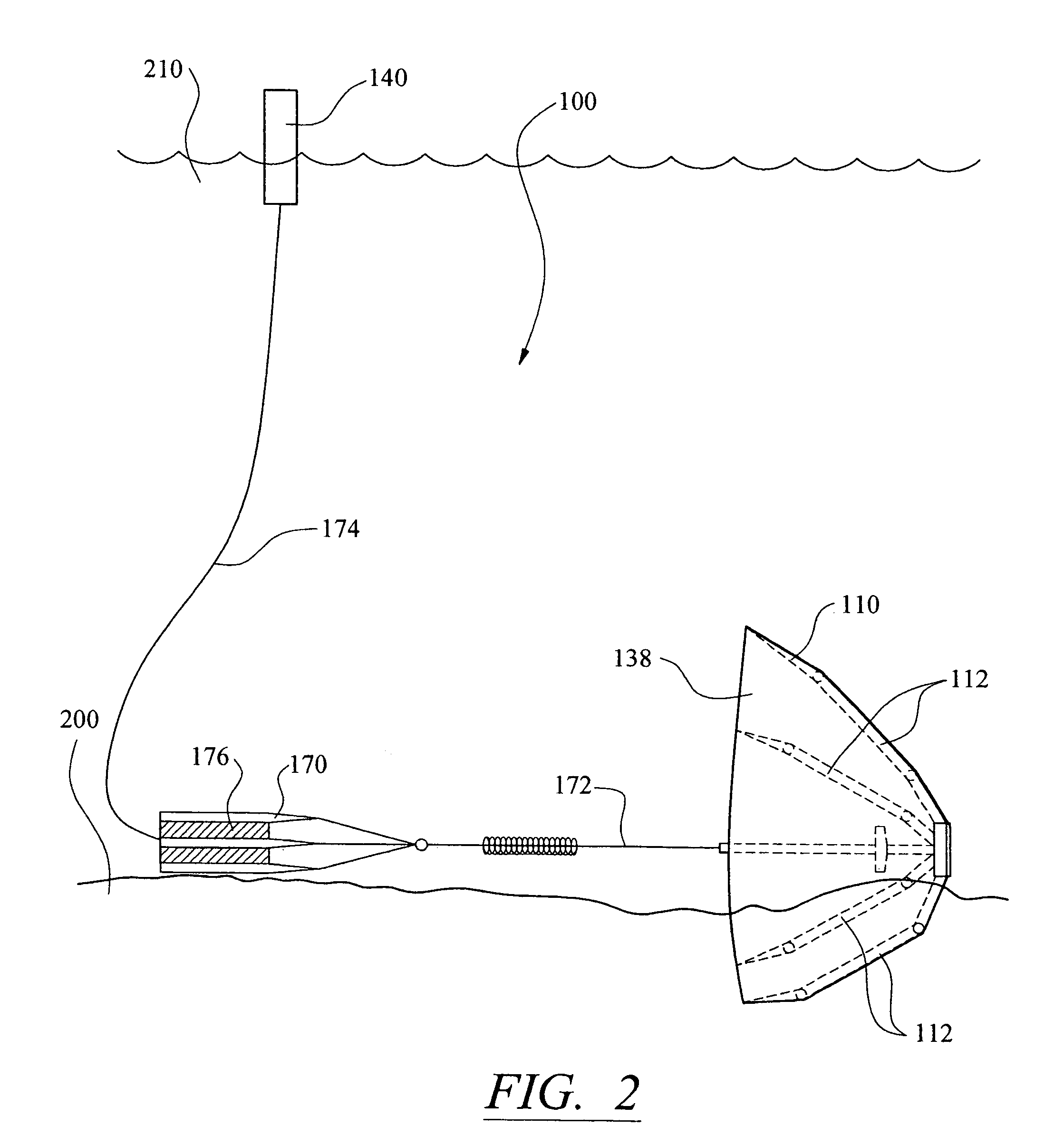 Deployable and autonomous mooring system