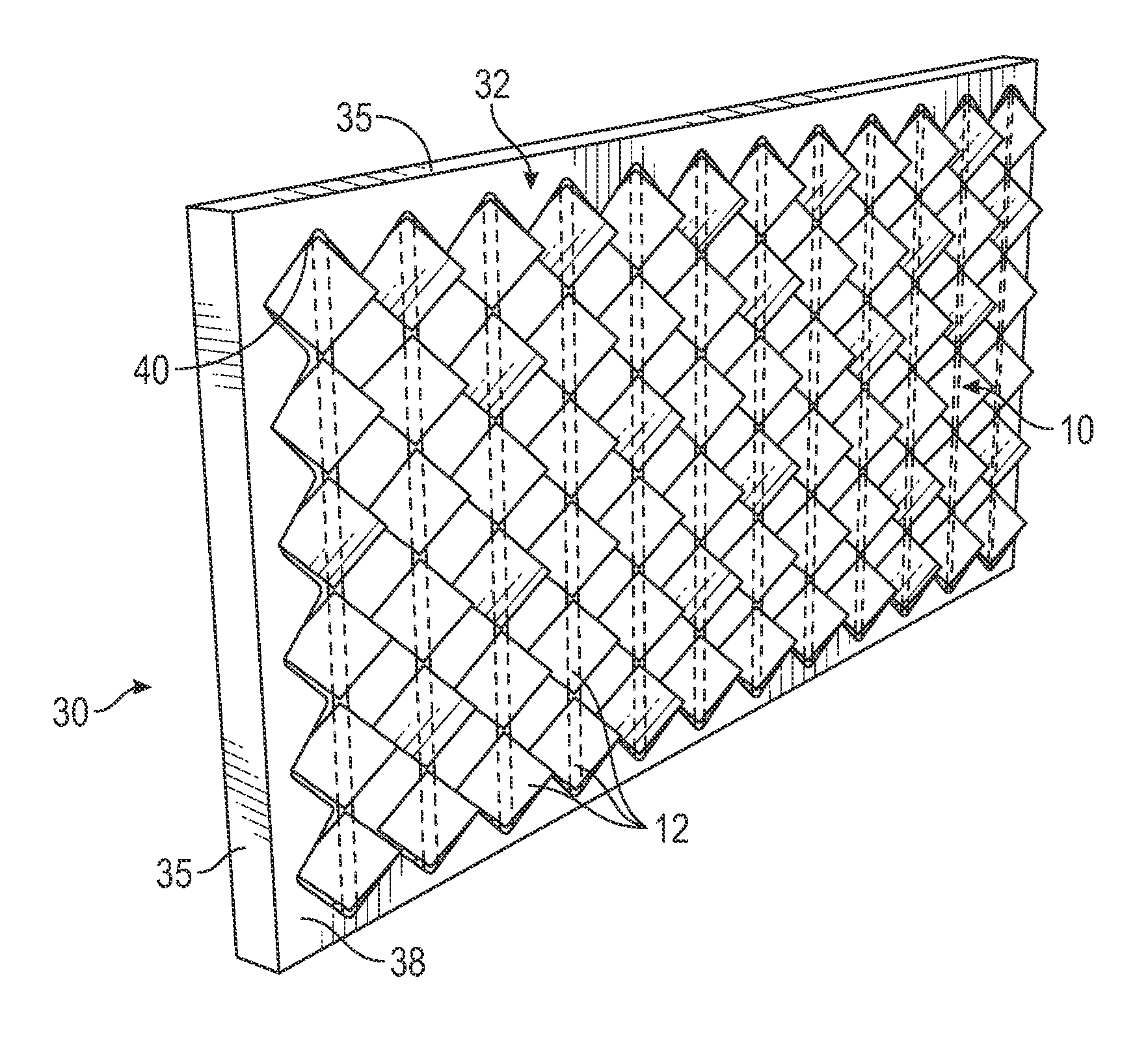 Dynamically adjustable acoustic panel device, system and method