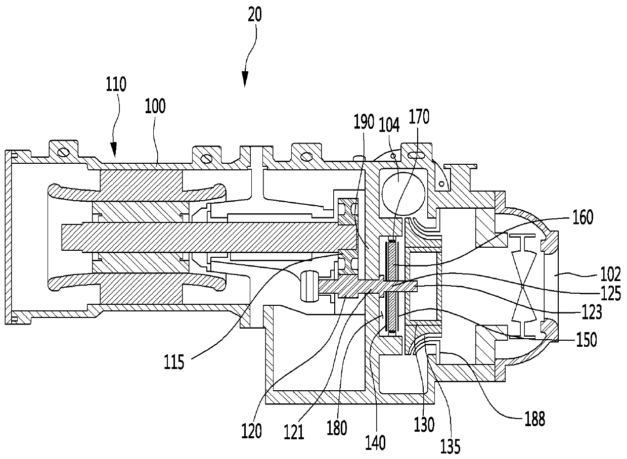 Measuring method of bearing center error