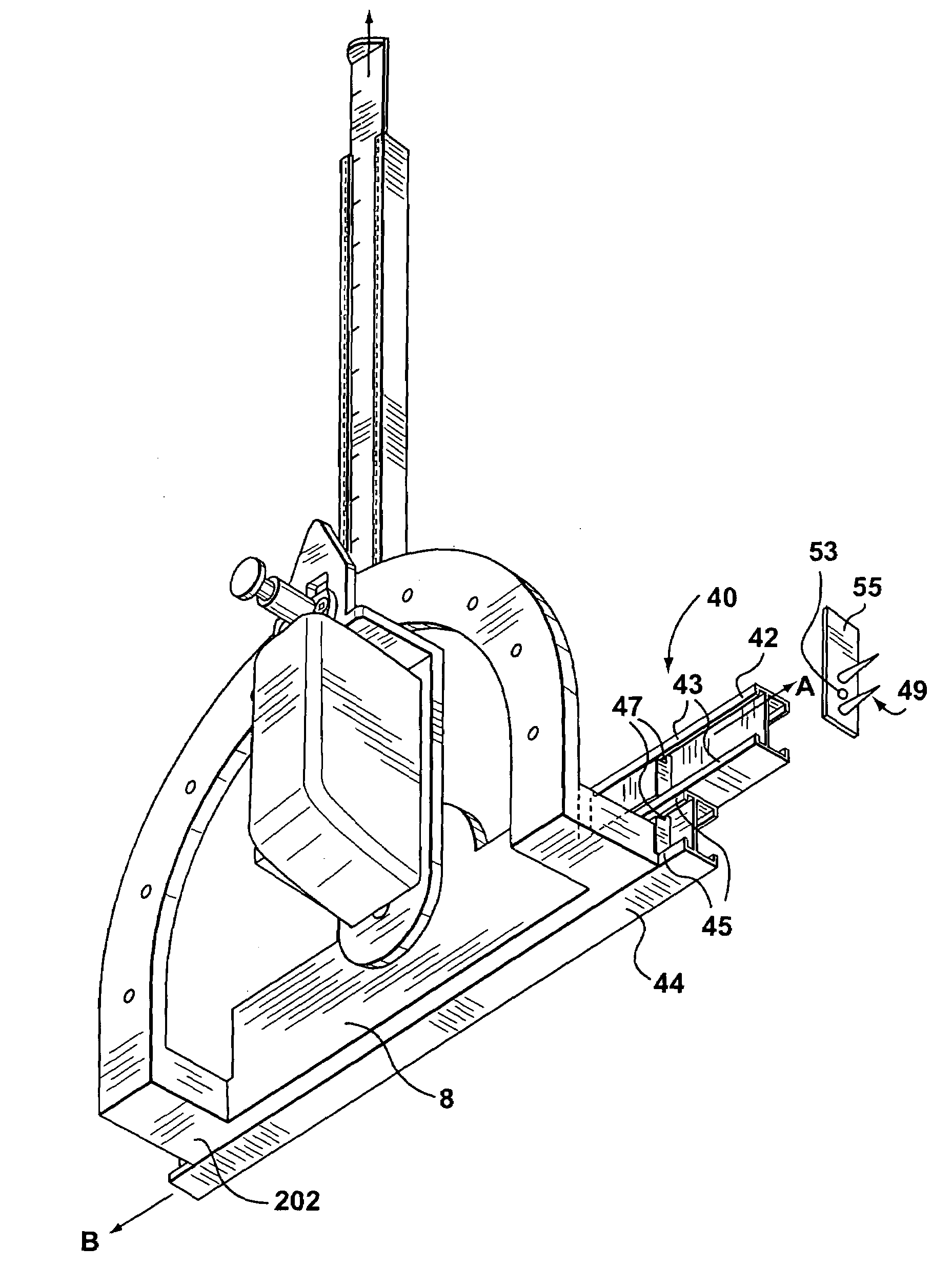 Arch measuring device