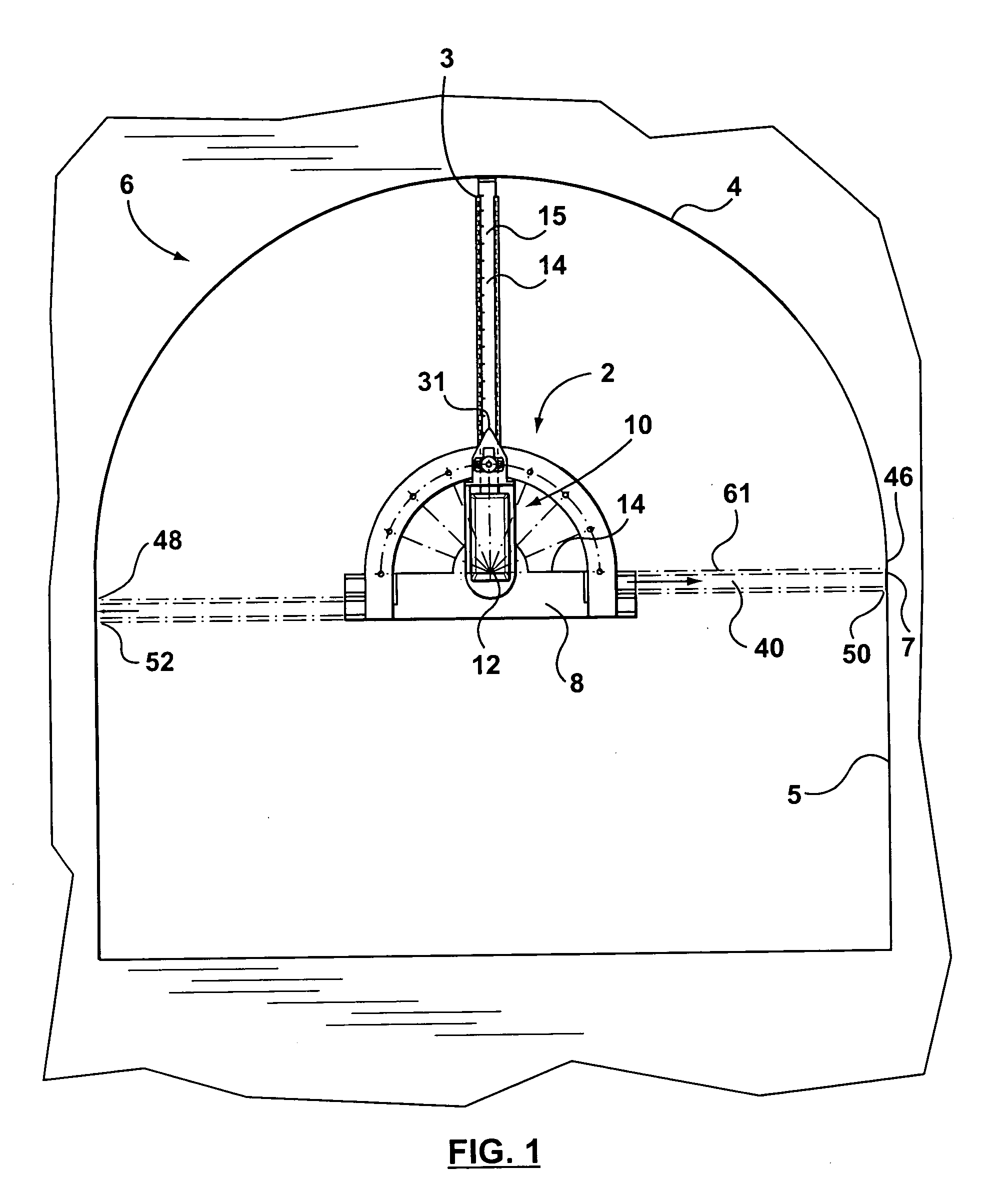 Arch measuring device