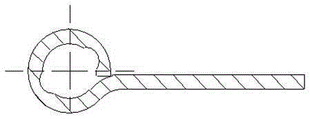 A hydraulic buffer hinge