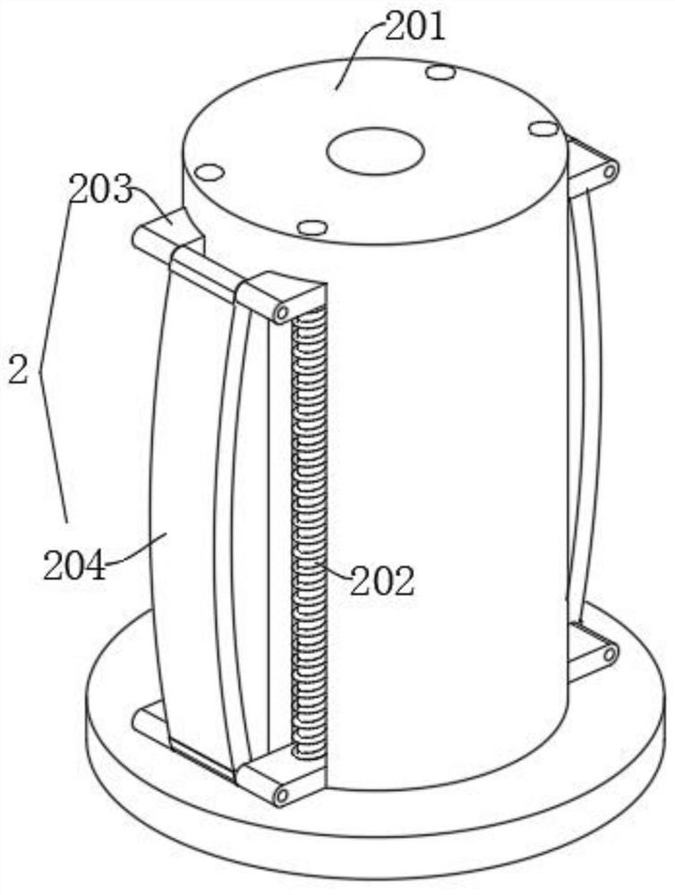 Remote control type cavity telescopic structure for electroscope