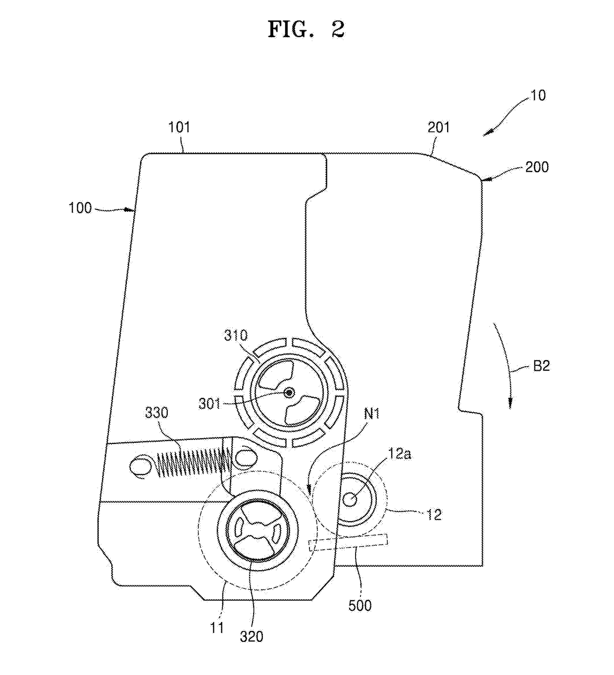 Development cartridge and electrophotographic image forming apparatus using the same