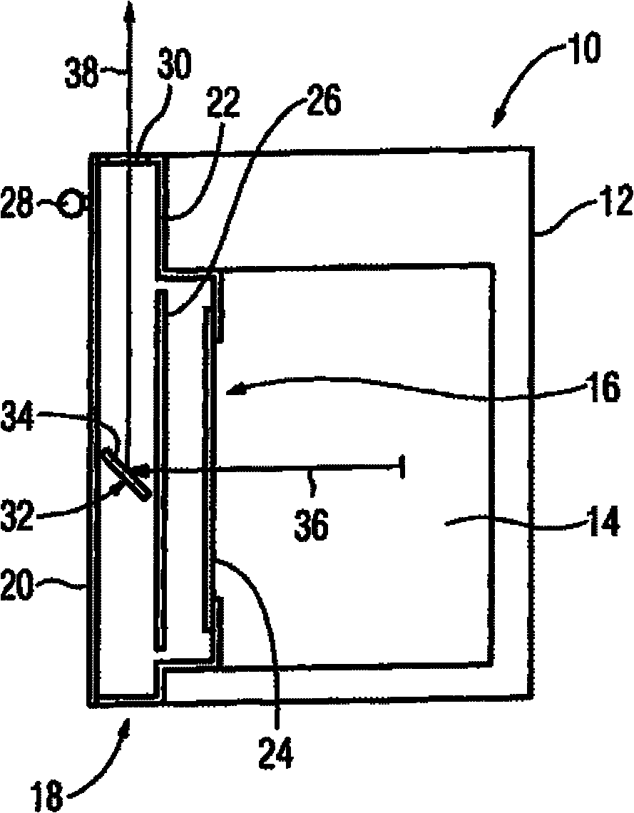 Household appliance, in particular oven