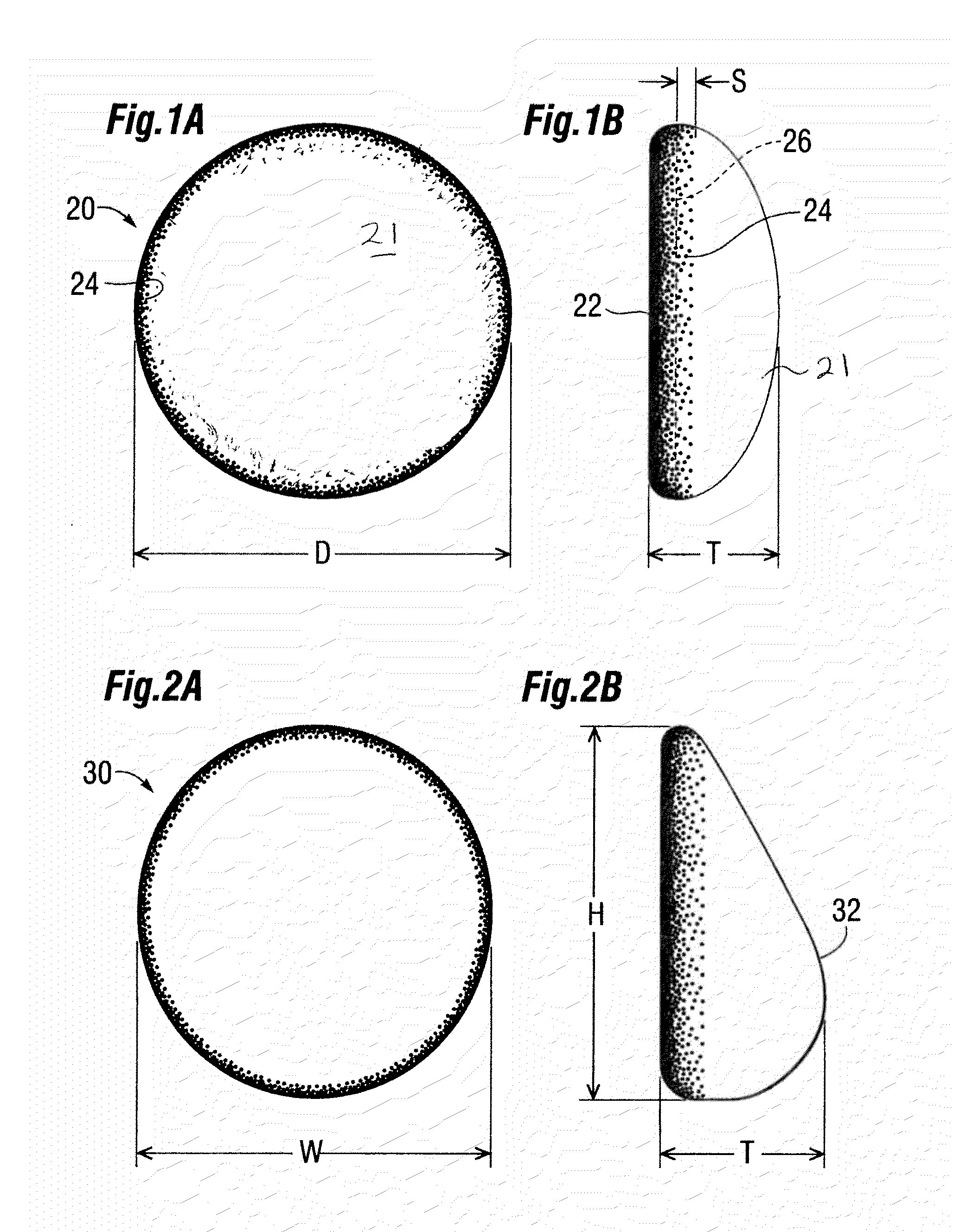 Soft Filled Prosthesis Shell With Discrete Fixation Surfaces