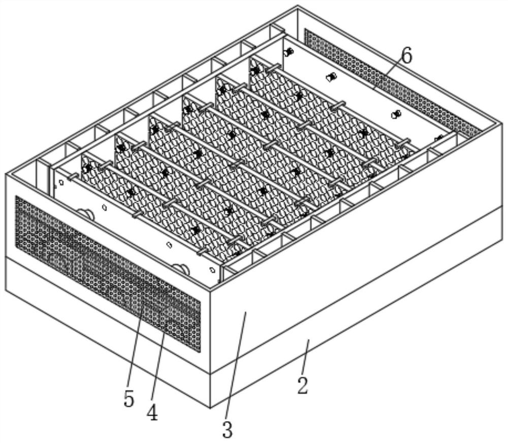 Power battery cooling assembly