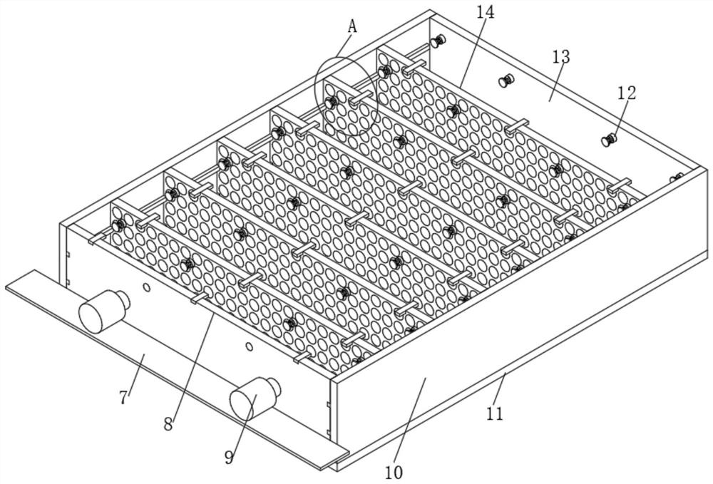 Power battery cooling assembly