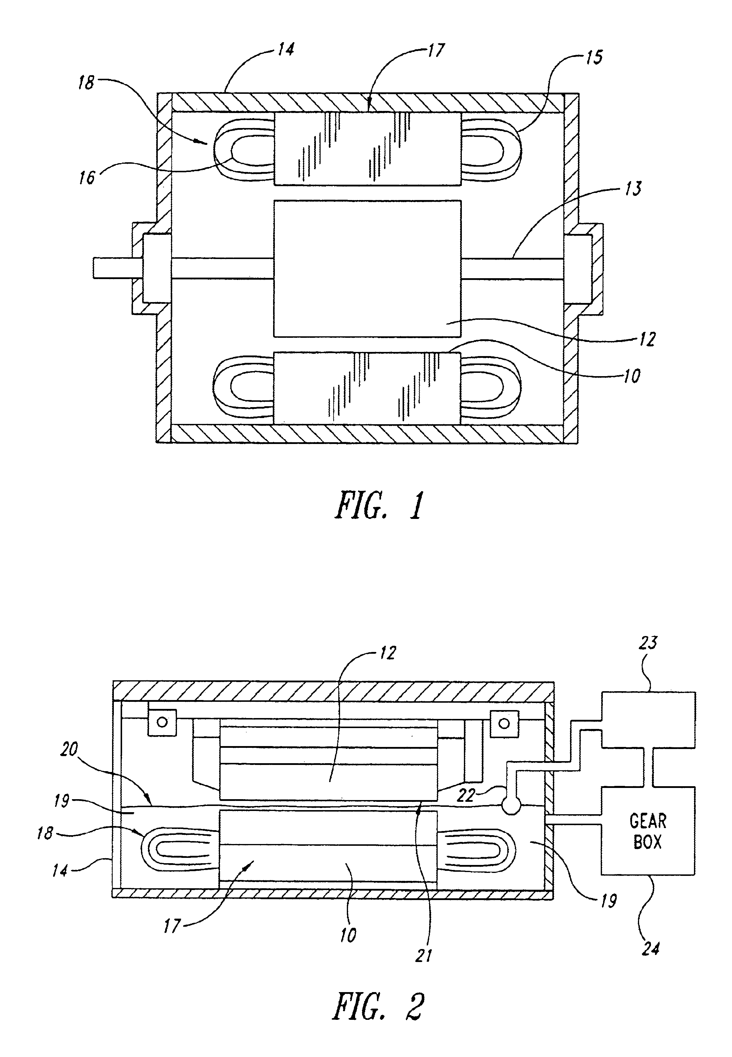 Assembly and method for direct cooling of motor end-winding