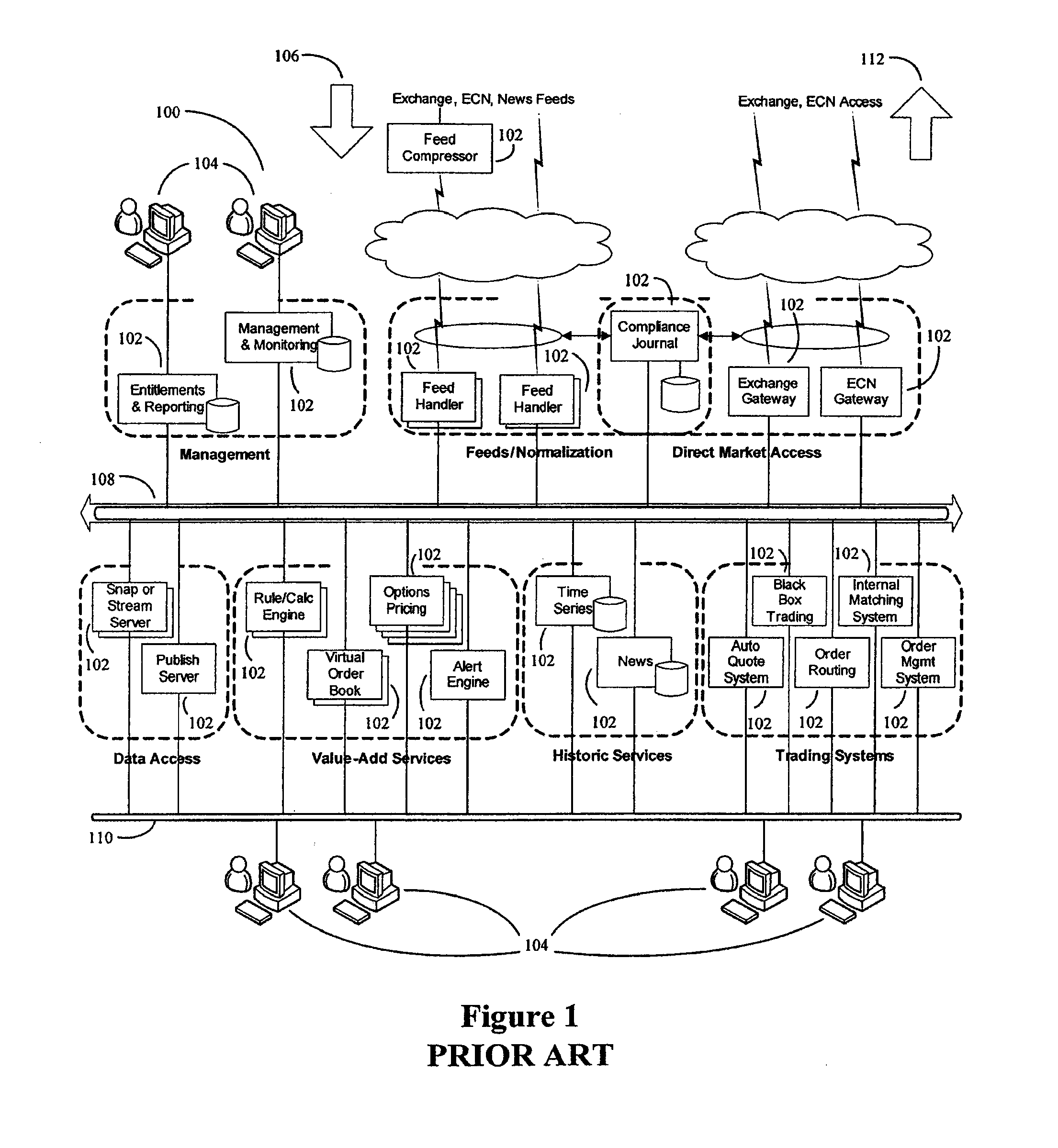 High Speed Processing of Financial Information Using FPGA Devices