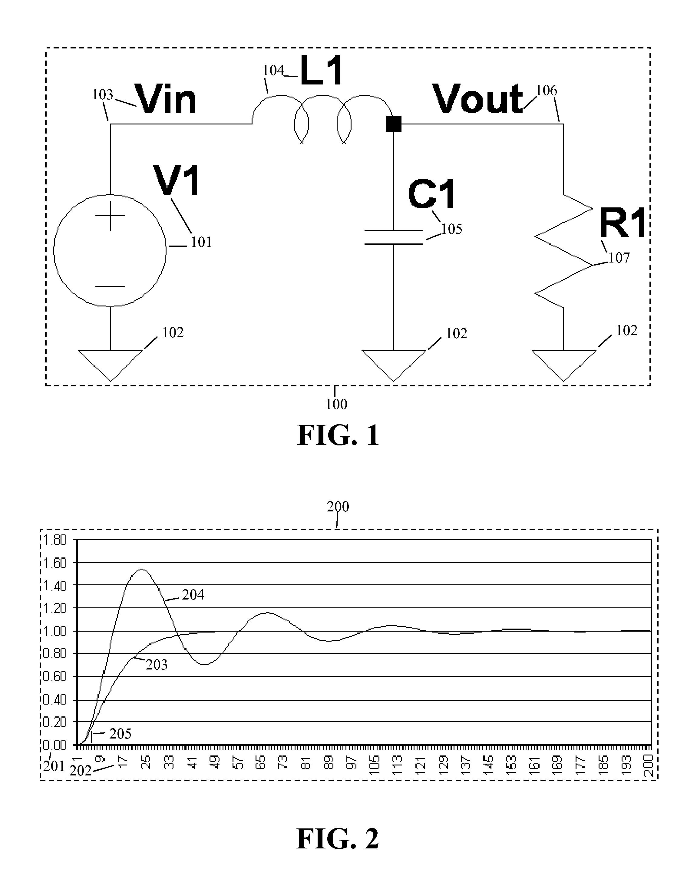 Pulse width modulation sequence generating a near critical damped step response