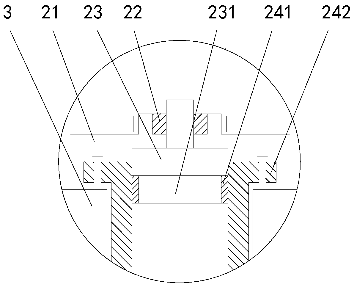 A glass production and manufacturing conveying line