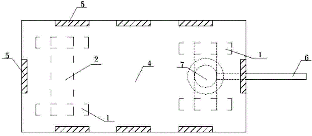 A sliding device for removing the side formwork of the cast-in-place box girder of the bracket and its application method