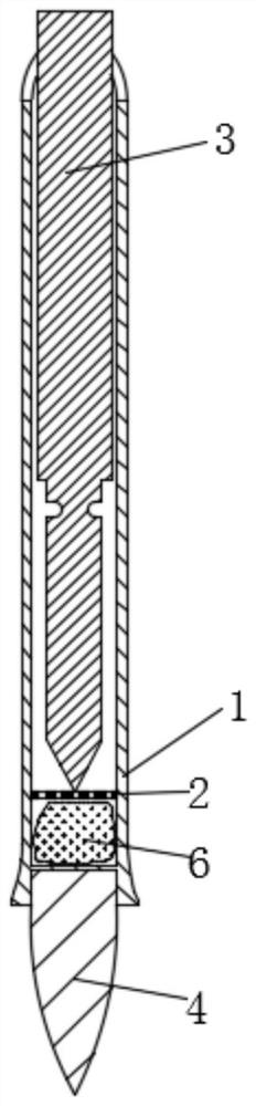 Brush with paper cutter and manufacturing method thereof