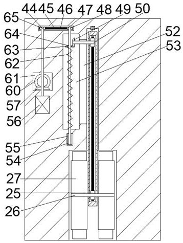 Concealed conduit laying device for terrace