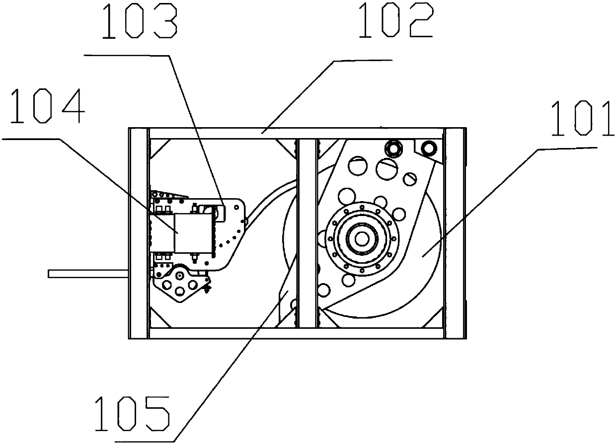 Deep sea dragging detecting device